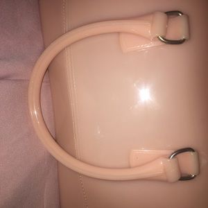 Jelly soft pink handbag 💗.